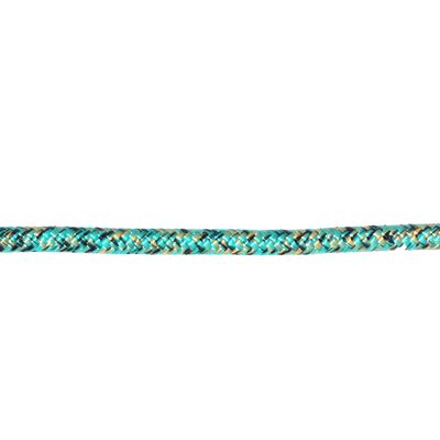 CBKnot Premium 1/4" Stiff Polyester Halter Cord Rope - Used by Elite Trainers for Halter Manufacturing. Low Stretch, High Strength, Made in The USA (200 ft. Hank, Turquoise Camo)