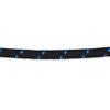 CBKnot Premium 1/4" Stiff Polyester Halter Cord Rope - Used by Elite Trainers for Halter Manufacturing. Low Stretch, High Strength, Made in The USA (200 ft. Hank, Black w/Blue) view 1