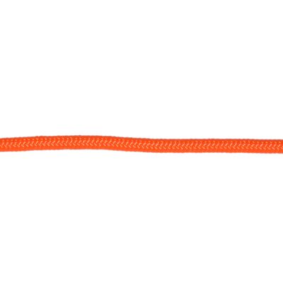 CBKnot Premium 1/4" Stiff Polyester Halter Cord Rope - Used by Elite Trainers for Halter Manufacturing. Low Stretch, High Strength, Made in The USA (200 ft. Hank, Neon Orange)