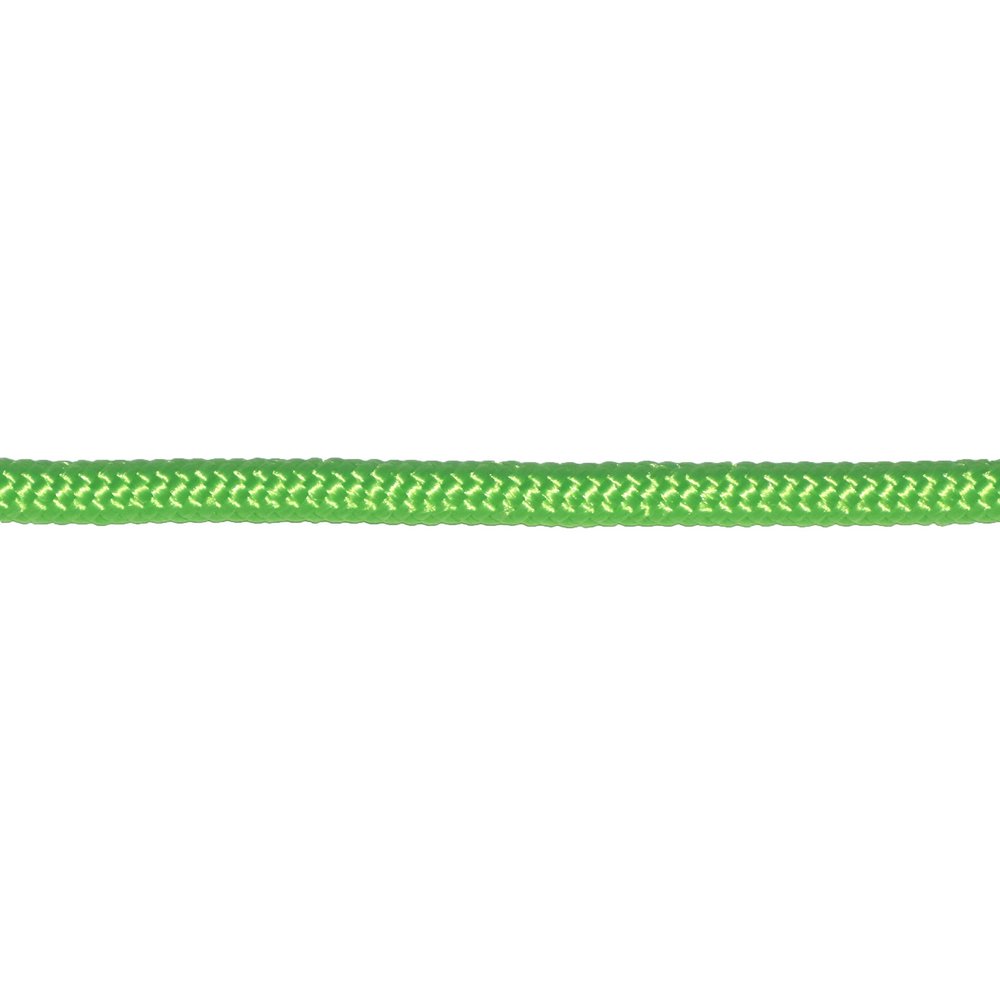 CBKnot Premium 1/4" Stiff Polyester Halter Cord Rope - Used by Elite Trainers for Halter Manufacturing. Low Stretch, High Strength, Made in The USA (200 ft. Hank, Neon Green)