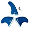 Culture Supply HCM Surfboard Fins (Orange, Medium (HCM-4)) view 4