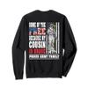 Home Of The Free My Cousin Is Brave - Proud Army Family Gift Sweatshirt view 1