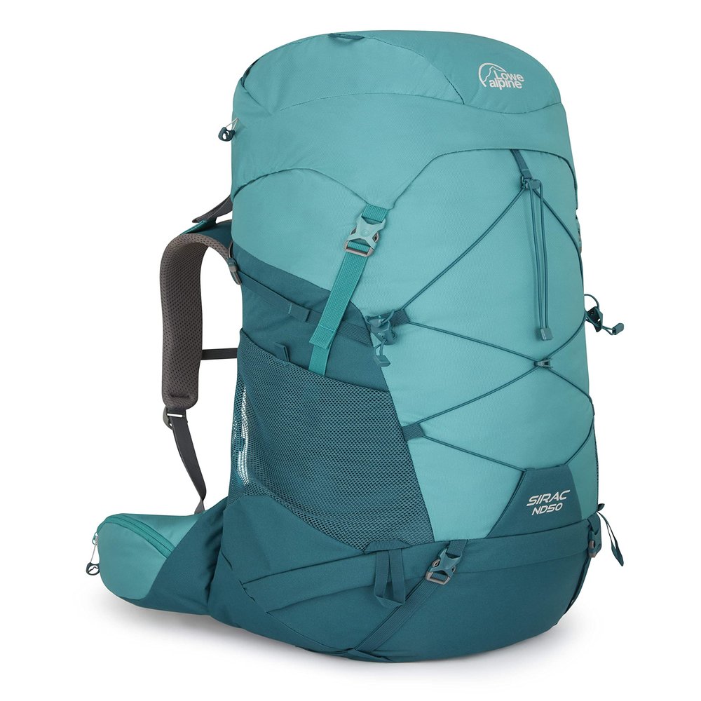 Lowe Alpine Womens Sirac ND Multi-Day Hiking Backpack, Sirac ND65 Liter, Sagano Green/Storm Green