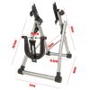 Tgoon Bike Repair Stand , Lightweight Compact Design Wheel Truing Stand , Sturdy and Foldable Wheel Maintenance Easy Stand for Home Use view 4