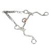 Pelham Horse Bit, Stainless Steel Pelham Bit Carving Fine Workmanship for Horse Riding for Equestrian Performance(120MM) view 1