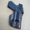 Azula Fully Lined IWB in The Waist Band Leather Concealed Carry Holster for Glock 48 with Red Dot Sight CCW Brown RH view 1