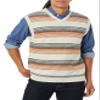 Amazon Essentials Men's Lambs Wool Sweater Vest, Pale Grey Ombre, X-Large view 4
