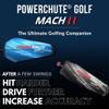 PowerPro Sports: Powerchute Mach II - Golf Swing Training Aid by David Leadbetter, 2 Resistance Club Chutes, Develop Technique-Speed-Strength-Fitness view 3