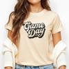 Football Shirt, Game Day Tee, Game Day Gift, Football Mom, College & High School, Season, Bella Canvas Soft-Feel Unisex Tee view 2