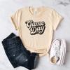Football Shirt, Game Day Tee, Game Day Gift, Football Mom, College & High School, Season, Bella Canvas Soft-Feel Unisex Tee view 3