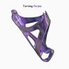 Bike Water Drink Bottle Holder Cage for MTB Mountain Road Bicycle Nylon Chameleon (Purple Blue Change) Gloss,2 Pack view 2