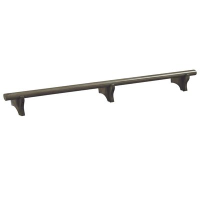 RAM Game Room 72" Dry Bar Foot Rail Slate