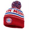 Bayern Munich Knit Beanie Winter Hat, Bayern Soccer Skull Cap Beanie Red view 1