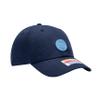 Fan Ink Manchester City 'Casuals' Adjustable Classic Style Hat/Cap Navy Blue view 3