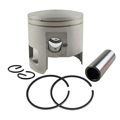 OVERSEE 66T-11631-01-93 Piston STD Set for Yamaha 40HP 2T Outboard Motor Parsun E40MH 40X Hidea Seapro HDX Hangkai