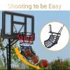 Basketball Return Attachment, Portable and Easy Setup Basketball Shot Return System, Time-Saving Shooting Form view 4