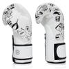 Fairtex BGV14 Muay Thai Boxing Microfibre Gloves for Men, Women, Kids | MMA Gloves, Kickboxing, Gym, Workout | Premium Quality, Light Weight & Shock Absorbent Boxing Gloves- (White Graffiti/14oz) view 4
