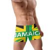 PARKNOTES Jamaican Kingdom Flag Mens Trunks Swimwear Brief Swimsuit Shorts Boxer Pants view 3