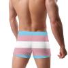 PARKNOTES Transgender Pride Flag Mens Trunks Swimwear Brief Swimsuit Shorts Boxer Pants view 4
