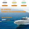 Obcursco 75ft Dyneema Wakeboard Rope, 4 Section Watersport Rope with EVA Handle for Wakeboard, Water Ski and Kneeboard view 2