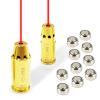 Bayattoo Bore Sight 9mm and .45ACP Laser Sight Red Dot Boresighter with 9pcs Batteries (9MM+45ACP) view 1