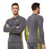 GoldFin Wetsuit Top Men, 2mm Wet Suits Neoprene Jacket Long Sleeve for Diving Surfing Kayaking Swimming Gray XX-Large view 2