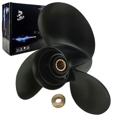 Boatman 10 1/8x15 Aluminum Outboard Boat Propeller fit Mercury Engines 25-70 Hp,13 Spline Tooth,RH,OEM NO.48-73140A45