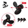 Boatman 9.25x10 Aluminum Outboard Boat Propeller fit Mercury Engines 9.9-20 Hp,14 Spline Tooth,RH,OEM NO.48-897752A11 view 2