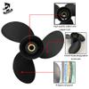 Boatman 9.25x10 Aluminum Outboard Boat Propeller fit Mercury Engines 9.9-20 Hp,14 Spline Tooth,RH,OEM NO.48-897752A11 view 3