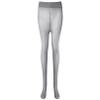 FEESHOW Women Sexy Pantyhose Seamless Tights Nylon Stretchy Footed Medias Toe Ultra-thin Stockings Grey One Size view 1