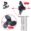 Boatman 12 1/4x9 Aluminum Outboard Boat Propeller fit Mercury Engines 25-70 Hp,13 Spline Tooth,RH,OEM NO.48-87818A45 view 2