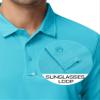 MAGCOMSEN Long Sleeve Polo Shirts for Men Golf Shirts for Men Work Shirts for Men T Shirts Fishing Shirts Casual Shirts Quick Dry Summer Shirts Golf Polo Shirts for Men Ice Blue view 4
