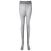 ACSUSS Women's Nylon Pantyhose Hosiery Seamless Tights Sexy Lingerie Solid Color Footed Stockings Grey One Size view 1