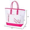 Callaway SPORT TOTE WMS Tote Bag, White/Pink, Women's, 13.8 x 15.4 x 6.3 inches (35 x 39 x 16 cm) view 4