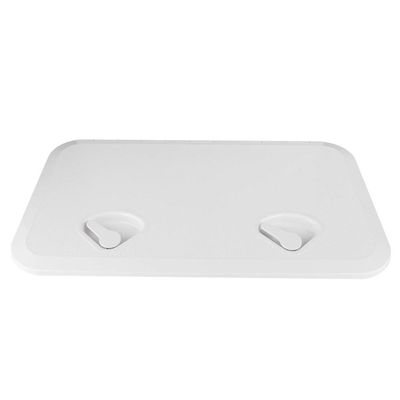 Boat Hatch with Textured Lid, ABS Deck Access Inspection Cover Double Handles Anti- RE-353-606 for Marine Boat Yacht