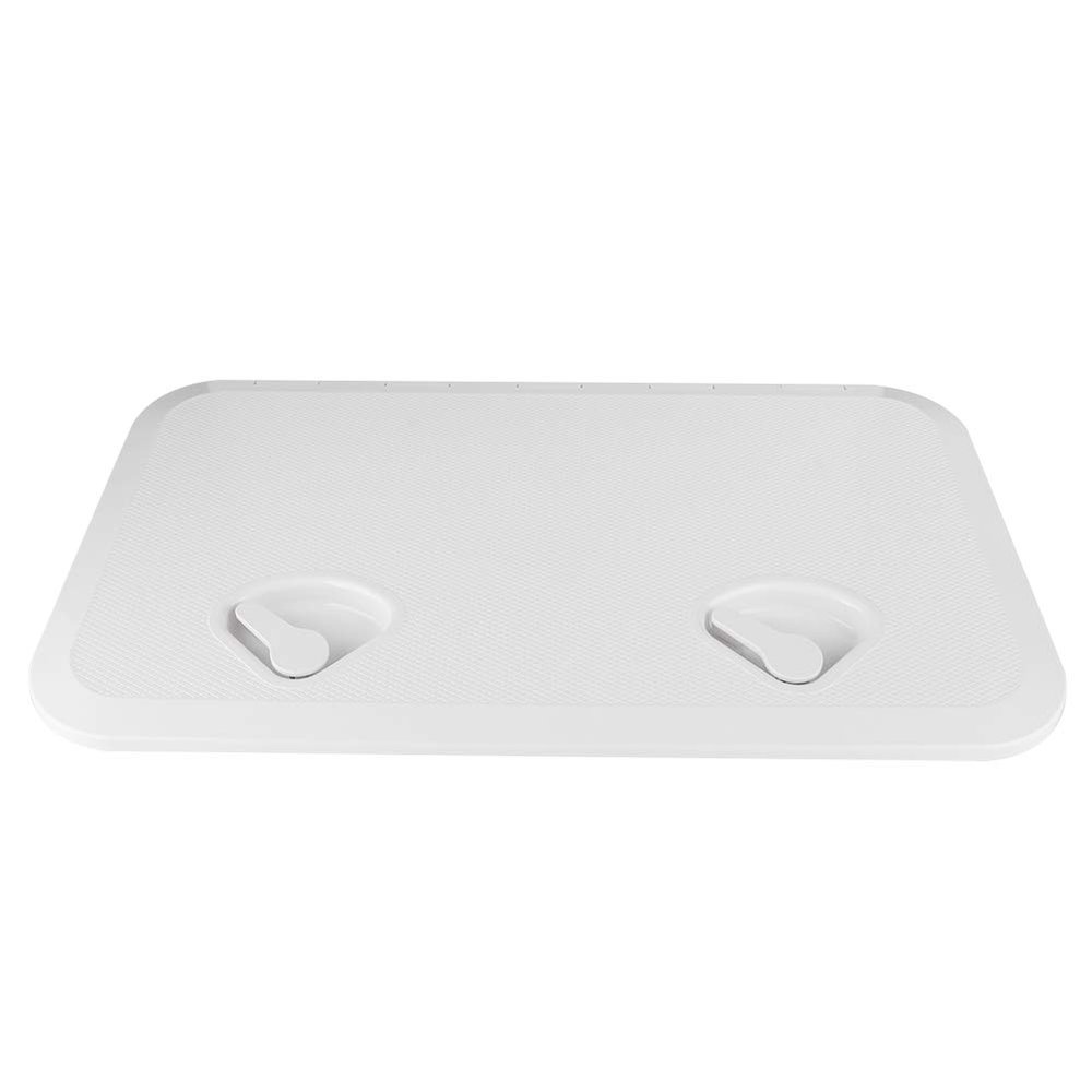 Boat Hatch with Textured Lid, ABS Deck Access Inspection Cover Double Handles Anti- RE-353-606 for Marine Boat Yacht
