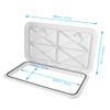 Boat Hatch with Textured Lid, ABS Deck Access Inspection Cover Double Handles Anti- RE-353-606 for Marine Boat Yacht view 2