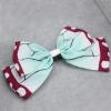 Bow Tie Bow Knot Hair Pin Ties Accessories props decorations head wear for Shinobu Nezuko Tanjirou Cosplay use (Tsuyuri Kanao) view 3