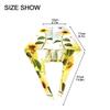 Sunflower with Butterfly Womens Working Cap with Cotton Sweatband Bouffant Caps Adjustable Elastic Head Cover Hair Tie Back Work Hats Working Scrub Cap for Men One Size view 4
