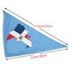 Dog Bandanas Dominican Republic Map Flag Pet Bandana Scarf Triangle Bibs Kerchief Accessories for Dogs Cats view 2