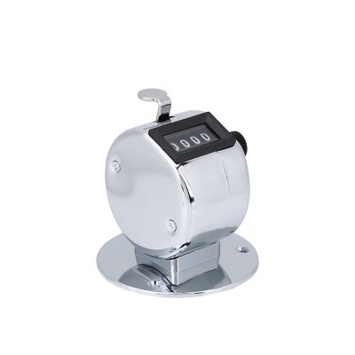 Handheld Tally, Mini Metal 4 Digit Number Clicker Counter Hand Tally Counter Precise Clickers Pitch Counter for Sports Competition Golf Games