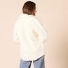 Amazon Essentials Women's Oversized Teddy Sherpa Shirt Jacket, Cream, XX-Large view 3