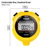 PULIVIA Sports Stopwatch Timer, Single Lap Split Digital Stop Watch for Sports Kids Coaches Swimming Running, Yellow view 4