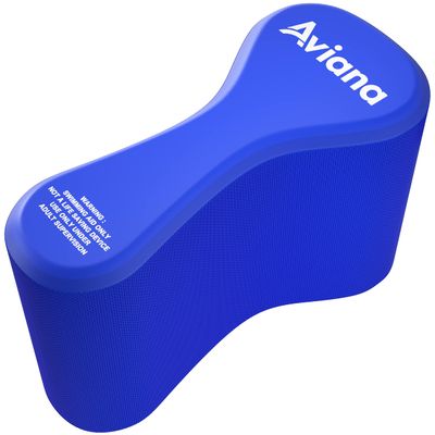 Pull Buoy Swim Training Leg Float for Adults & Youth | Swimming Pool Strokes & Upper-Body Strength EVA & BPA Free (Blue)