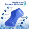 Pull Buoy Swim Training Leg Float for Adults & Youth | Swimming Pool Strokes & Upper-Body Strength EVA & BPA Free (Blue) view 2