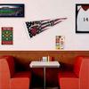 Miami Heat Nation American Stripes Pennant Flag view 3