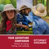 Stormy Kromer The Forager Hat, 100% Cotton Ripstop, Washable, 4-Inch Brim, Adjustable Paracord Neck Strap for Outdoor Adventures, Stone, Medium view 3