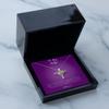 Cross Dancing Necklace Luxury Box - Gift for Wife, Awesome Wife, Valentine's Necklace, Heart Necklace, Gift for Her, Anniversary, Birthday, LGBTQ view 1