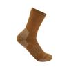 Carhartt Men's Heavyweight Synthetic-Wool Blend Crew Sock, Oiled Walnut, Large view 1