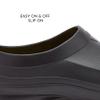 Avia Flame Slip Resistant Clogs for Women, Slip On Work Shoes for Food Service, Garden, or Nursing - Black, 9 Medium view 3